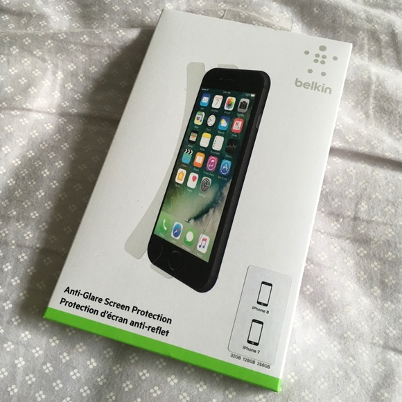belkin Accessories - 🆕 Belkin Anti Glare Screen Protector Iphone7/8